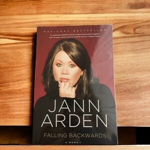 Jann Arden Falling Backwards A Memoir Paperback Book Biography Canada Music Icon